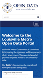 Mobile Screenshot of data.louisvilleky.gov