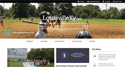 Desktop Screenshot of louisvilleky.gov